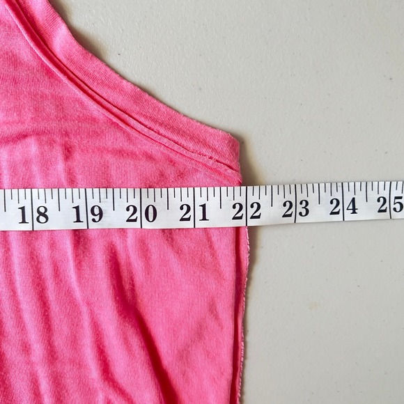 We The Free People Moon Dance Pink V-Neck Tank Top Casual Sleeveless XL - Picture 6 of 10